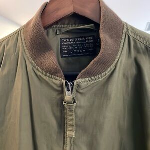 Men’s J. Crew size small green lightweight jacket